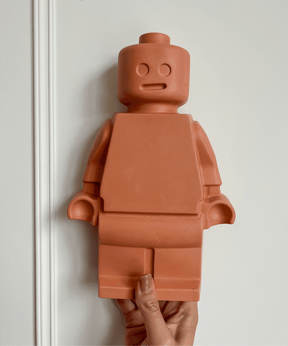 Block Buddy maxi-figuur: Terracotta