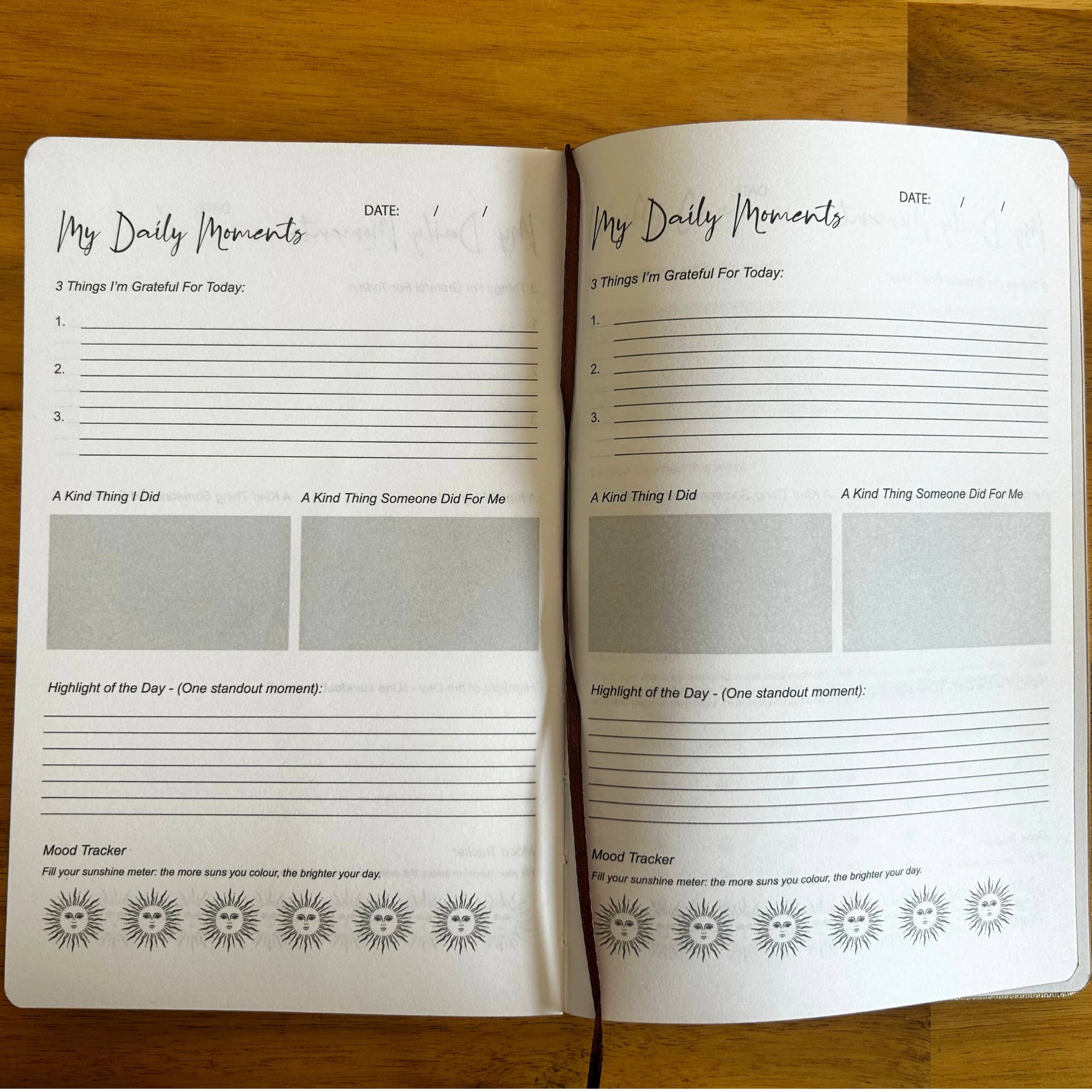 Wellness Dagboek met Harde Kaft - 120 pagina's - Boom