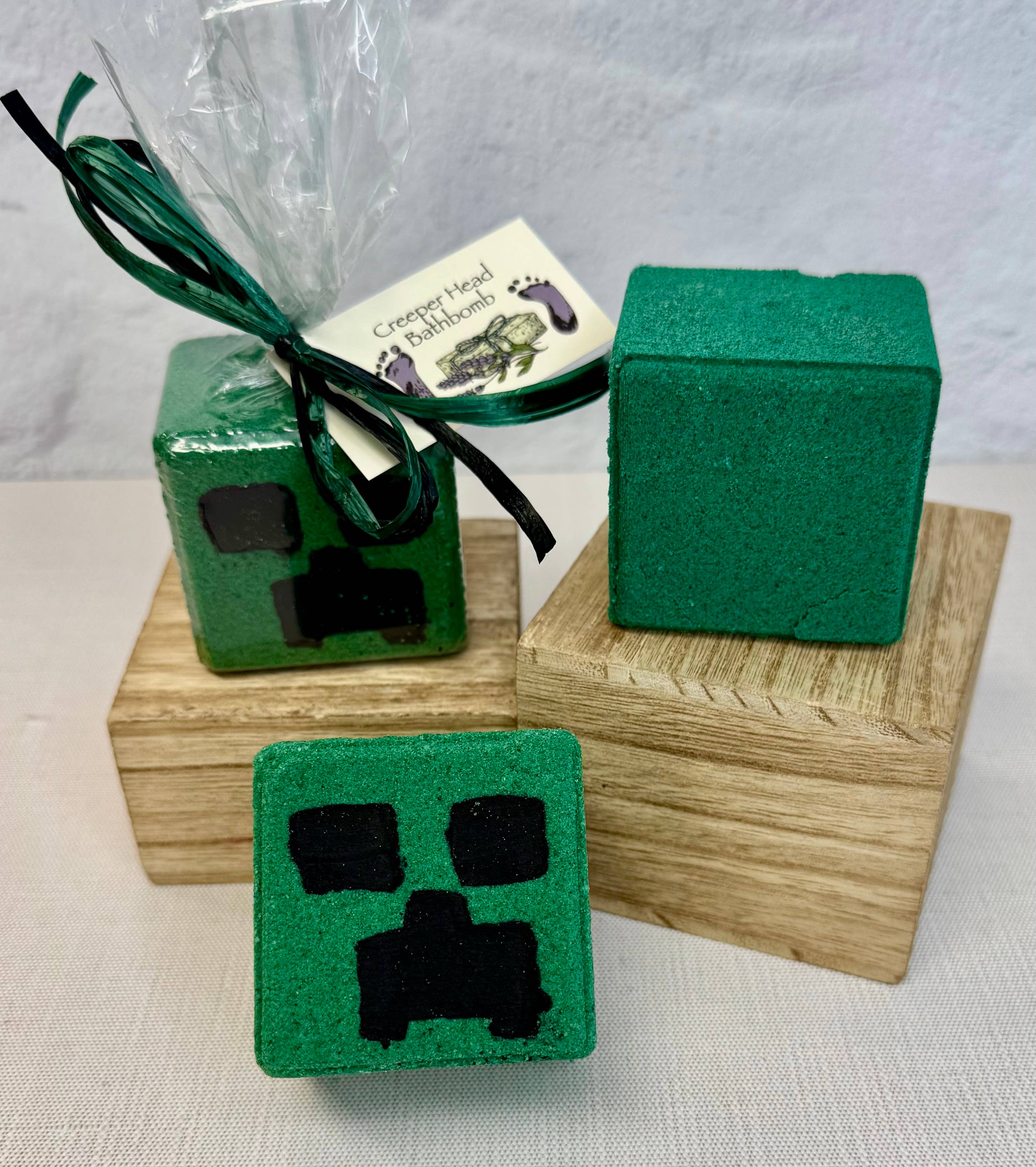 Minecraft Creeper Hoofd Lavendel Bruisbal voor in bad