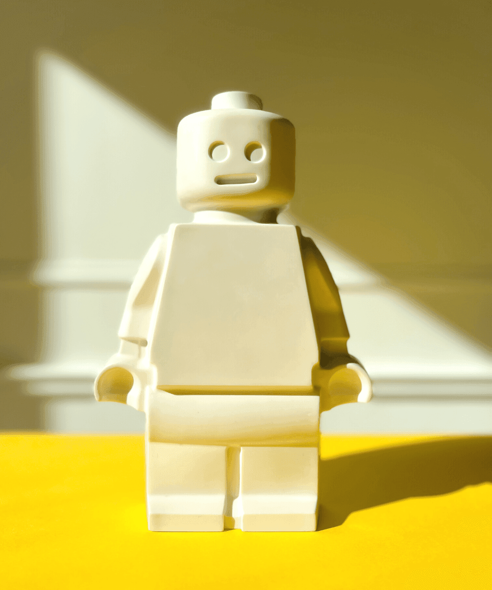 Block Buddy maxi-figuur: Geel