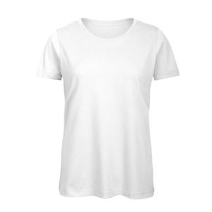 T-shirt Katoen Comfort wit