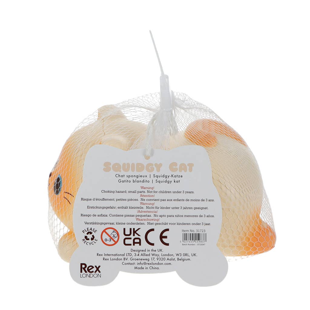 Squidgy stressbal - Liggende kat
