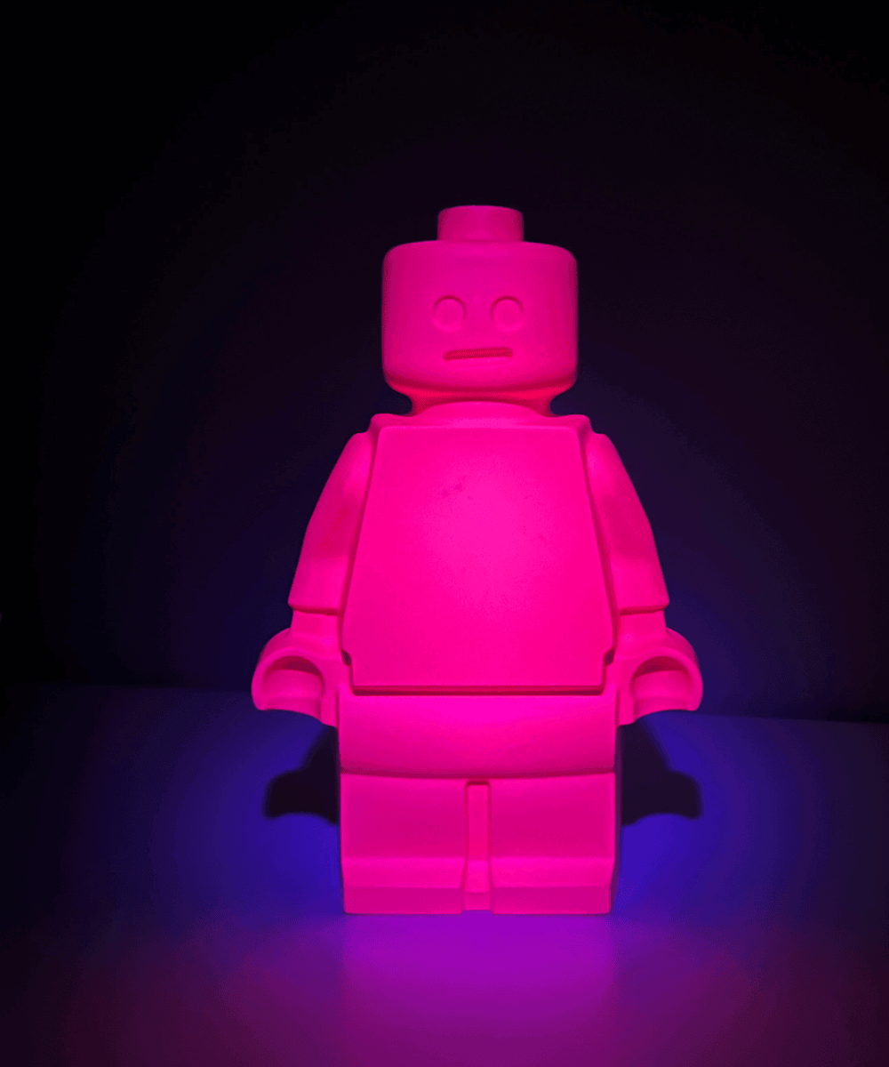 Block Buddy maxi-figuur: Zwart