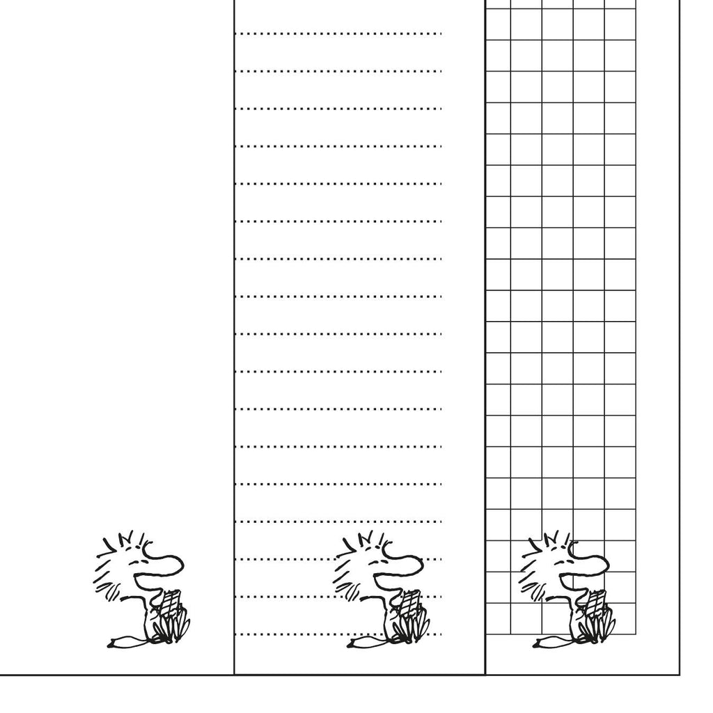 Magpie x Peanuts notitieboek That's Life Snoopy
