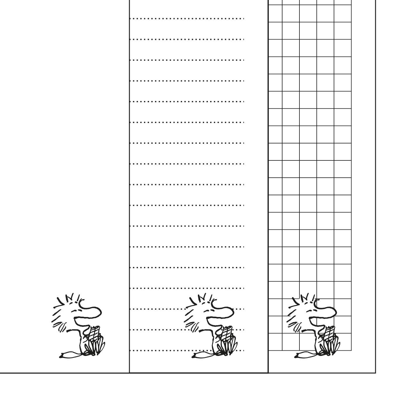 Magpie x Peanuts notitieboek That's Life Snoopy