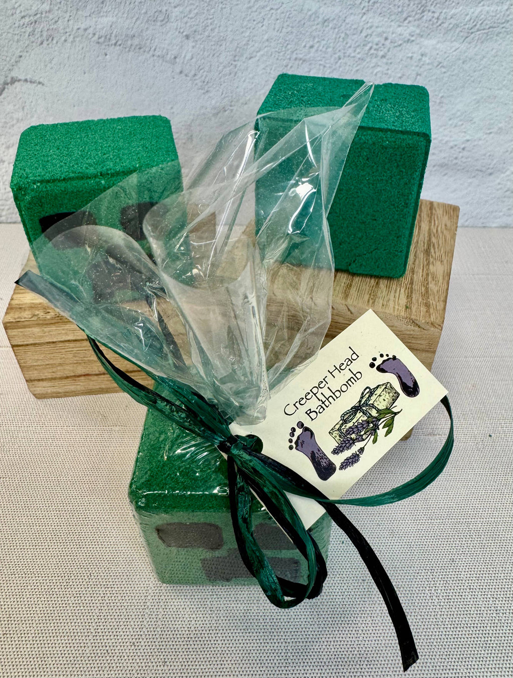 Minecraft Creeper Hoofd Lavendel Bruisbal voor in bad