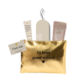 Toilettasje " jij bent goud waard"